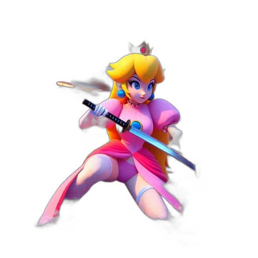 weapon, sword, staff, pixel art, concept art, 3d render, vaporwave, pastel transparent PNG cut-out