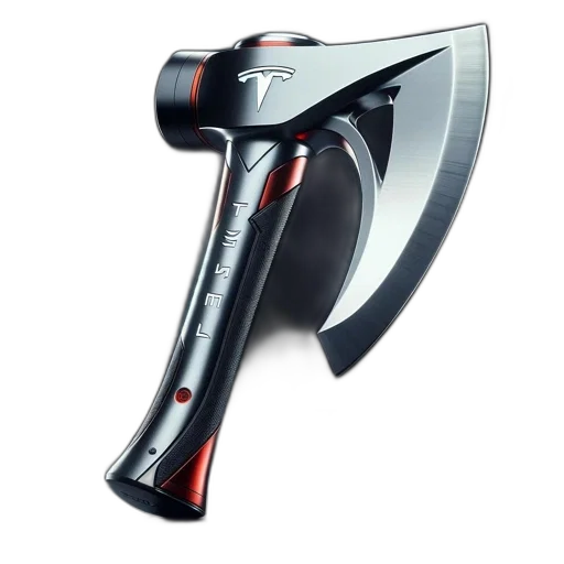 weapon, staff, sword, 3d render, futuristic, hatchet, tesla, logo transparent PNG cut-out