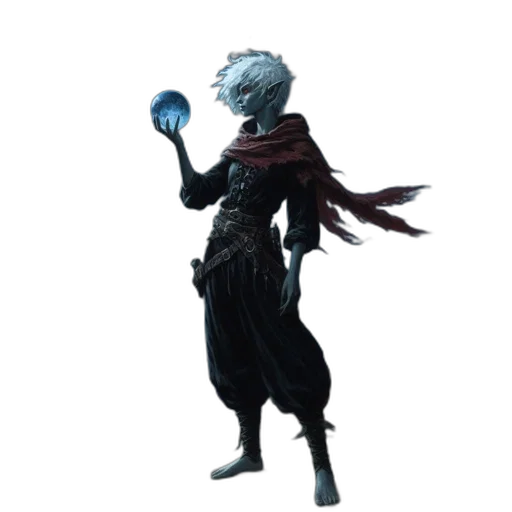 staff, creature, mask, dragon, concept art, fantasy art, 3d render, pixel art transparent PNG cut-out