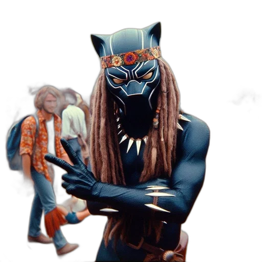 mask, creature, animal, staff, concept art, fantasy art, 3d render, comic book art transparent PNG cut-out