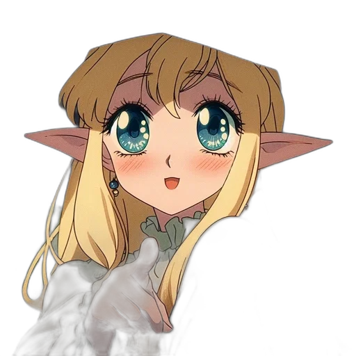staff, dragon, creature, face, anime, fantasy art, pixel art, watercolor transparent PNG cut-out