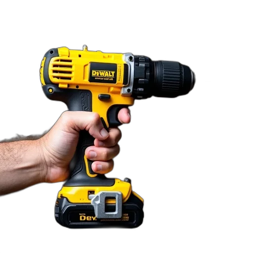 weapon, staff, 3d render, photorealistic, hand, holding, yellow, black transparent PNG cut-out