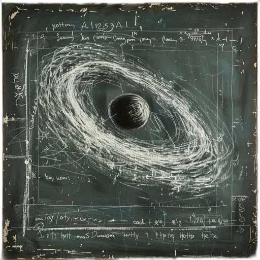 hair, outer space, chalkboard, drawing, diagram, features, central, black transparent PNG cut-out