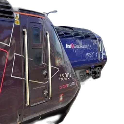 3d render, photorealistic, two, first, great, western, trains, parked transparent PNG cut-out