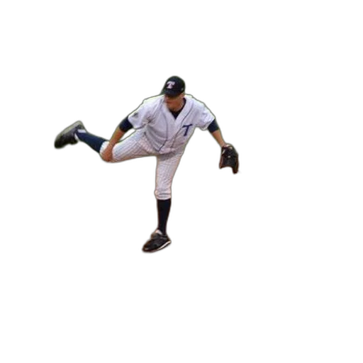 creature, animal, baseball, player, white, uniform, number, his transparent PNG cut-out