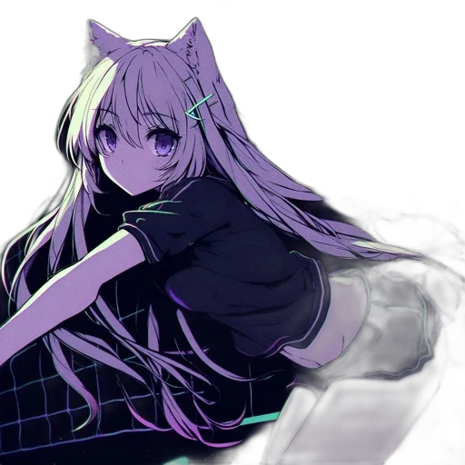 dress, creature, animal, mask, anime, pixel art, fantasy art, concept art transparent PNG cut-out