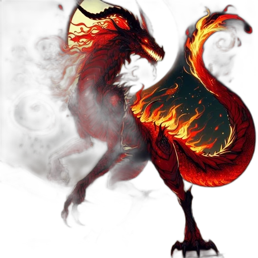 dragon, animal, creature, mask, fantasy art, concept art, pixel art, photorealistic transparent PNG cut-out