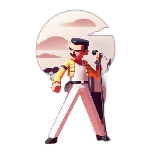 staff, robot, jacket, weapon, concept art, pixel art, cartoon, comic book art transparent PNG cut-out