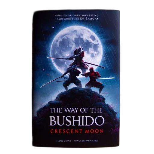 bookshelf, displays, copy, way, bushido, crescent, moon, kieran transparent PNG cut-out