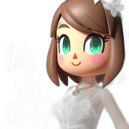 dress, robot, face, mask, 3d render, pixel art, photorealistic, anime transparent PNG cut-out