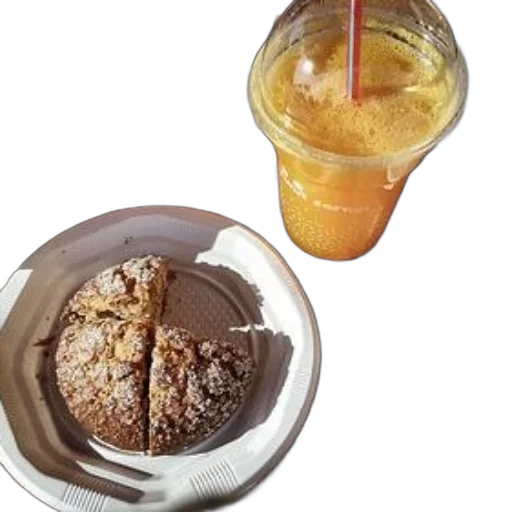 food, breakfast, scene, plate, scones, cup, orange, juice transparent PNG cut-out