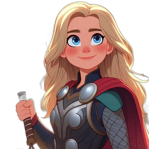face, sword, fantasy art, comic book art, cartoon, pixel art, female, animated transparent PNG cut-out