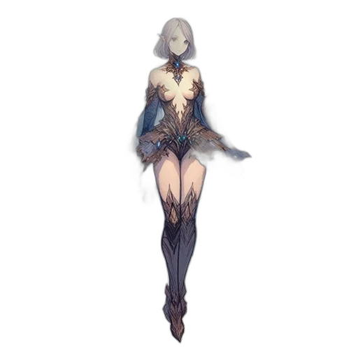 dress, sword, staff, mask, fantasy art, concept art, pixel art, watercolor transparent PNG cut-out