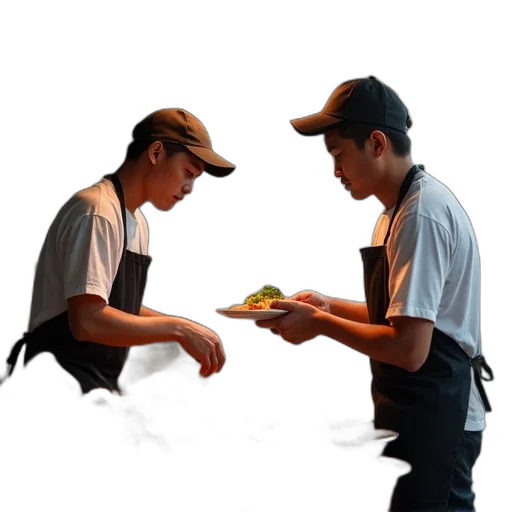 staff, food, hat, weapon, photorealistic, 3d render, concept art, oil painting transparent PNG cut-out