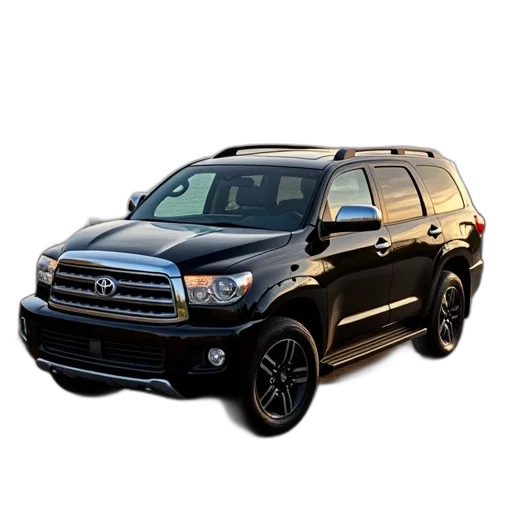 car, 2009, toyota, sequoia transparent PNG cut-out