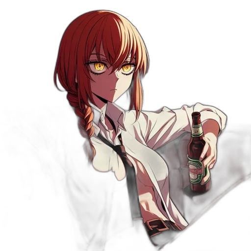 staff, weapon, bottle, hair, anime, concept art, pixel art, cartoon transparent PNG cut-out