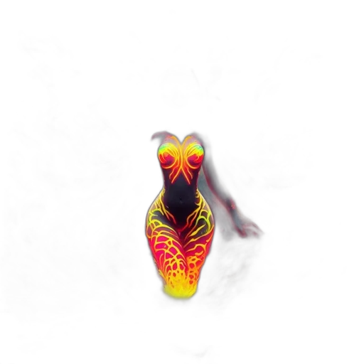 dress, creature, flower, mask, 3d render, concept art, photorealistic, fantasy art transparent PNG cut-out