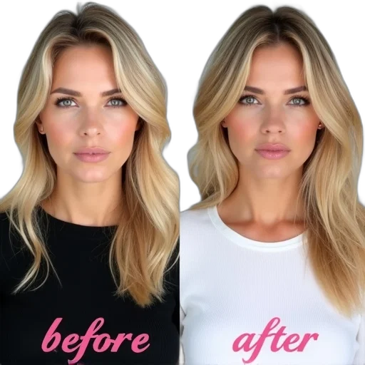 photorealistic, side-by-side, comparison, two, images, both, featuring, same transparent PNG cut-out