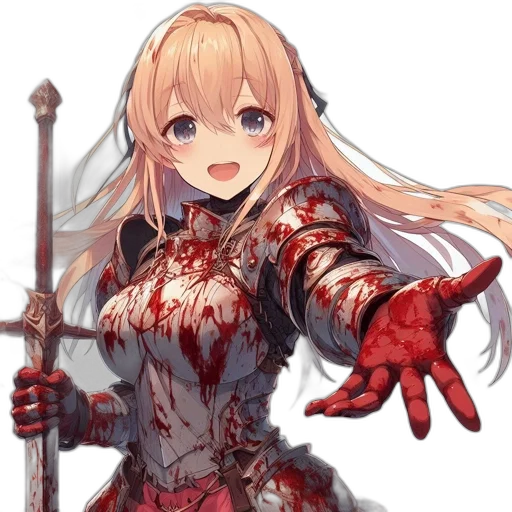 weapon, sword, staff, dress, anime, pixel art, fantasy art, concept art transparent PNG cut-out