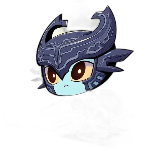 dragon, mask, creature, fantasy art, concept art, pixel art, anime, animated transparent PNG cut-out