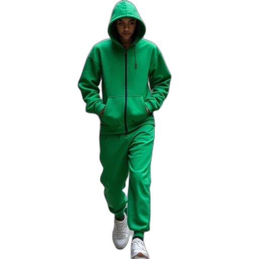 jacket, staff, 3d render, concept art transparent PNG cut-out