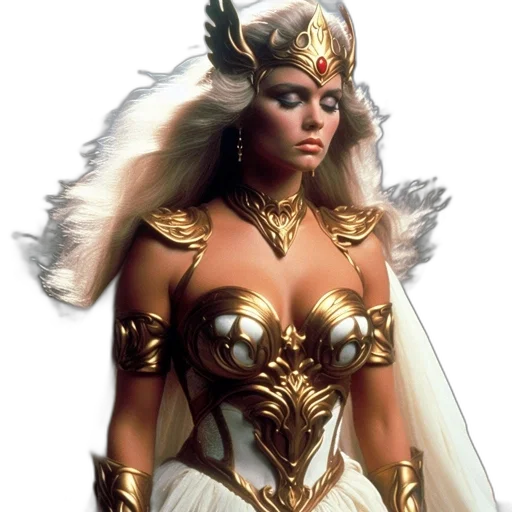 jewelry, fantasy art, concept art, comic book art, 3d render, armored, woman, regal transparent PNG cut-out