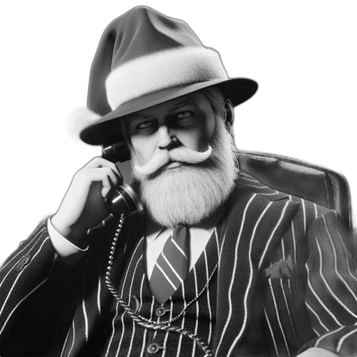 hat, photorealistic, cartoon, pencil sketch, comic book art, gentleman, suit, sporting transparent PNG cut-out