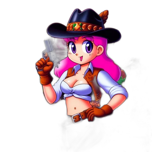 hat, staff, weapon, pixel art, concept art, fantasy art, 3d render, video transparent PNG cut-out