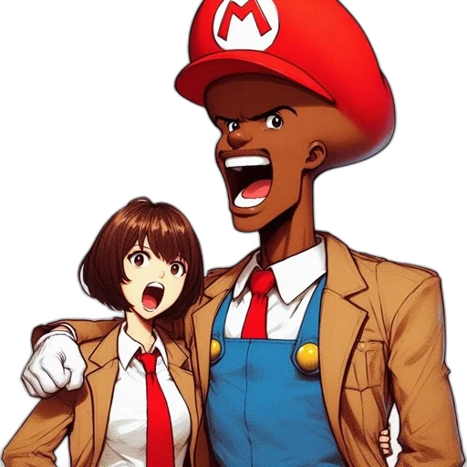 hat, jacket, staff, weapon, anime, pixel art, concept art, cartoon transparent PNG cut-out