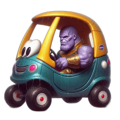 car, robot, weapon, animal, concept art, comic book art, fantasy art, 3d render transparent PNG cut-out