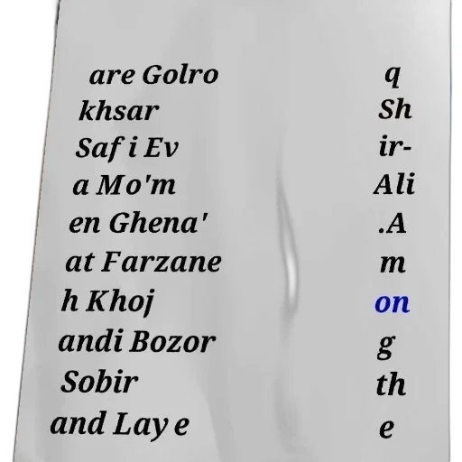 poster, text, persian, featuring, names, like, golro, khsar transparent PNG cut-out