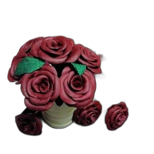 flower, crown, mask, jewelry, 3d render, photorealistic, bouquet, red transparent PNG cut-out