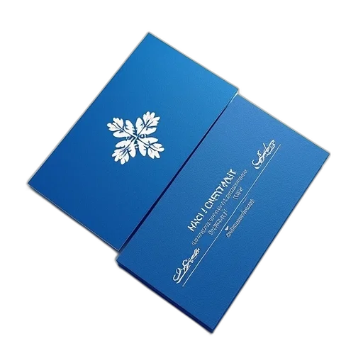 jewelry, blue, business, card transparent PNG cut-out