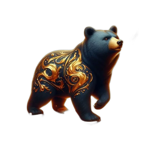 concept art, 3d render, fantasy art, photorealistic, artistic, rendition, features, gold transparent PNG cut-out