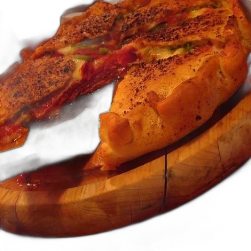 food, weapon, shoes, sword, 3d render, photorealistic, pizza, pepperoni transparent PNG cut-out