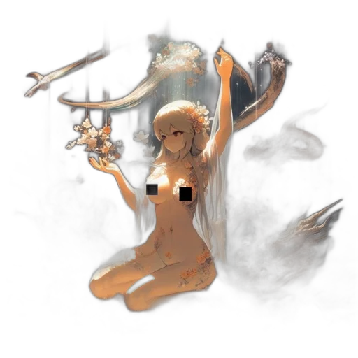 staff, sword, weapon, robot, concept art, fantasy art, pixel art, anime transparent PNG cut-out