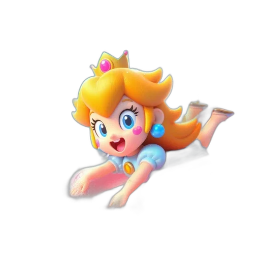 crown, dress, weapon, staff, 3d render, concept art, pixel art, vaporwave transparent PNG cut-out