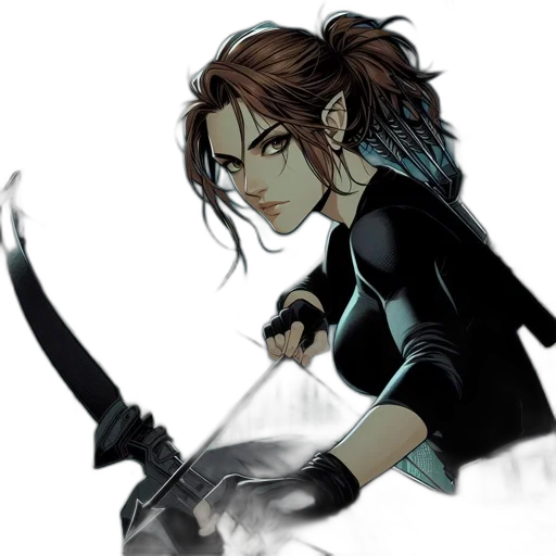 staff, sword, weapon, concept art, fantasy art, comic book art, pixel art, dark transparent PNG cut-out
