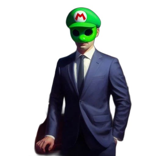 mask, hat, face, staff, 3d render, pixel art, concept art, photorealistic transparent PNG cut-out