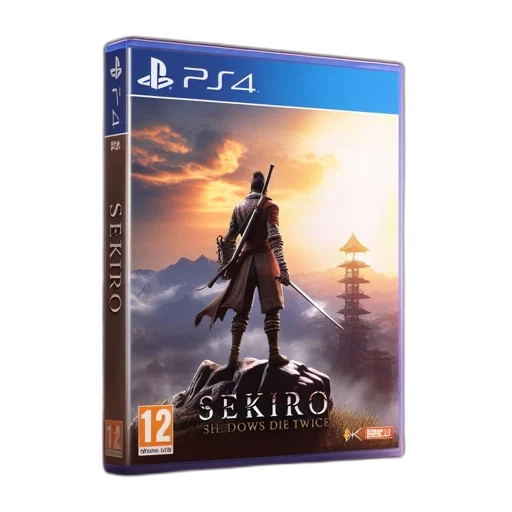concept art, 3d render, video, game, cover, ps4, featuring, sekiro transparent PNG cut-out