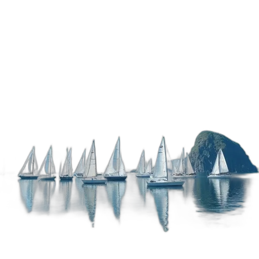 concept art, 3d render, photorealistic, fantasy art, fog, underwater, beach, blue transparent PNG cut-out