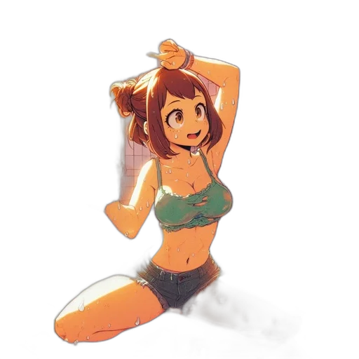 hat, dress, staff, creature, watercolor, concept art, anime, cartoon transparent PNG cut-out