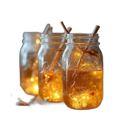 bottle, crown, food, 3d render transparent PNG cut-out