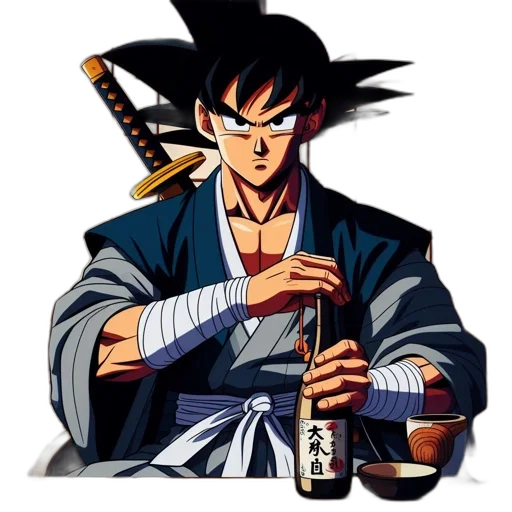 staff, sword, jacket, pixel art, anime, concept art, comic book art, animated transparent PNG cut-out
