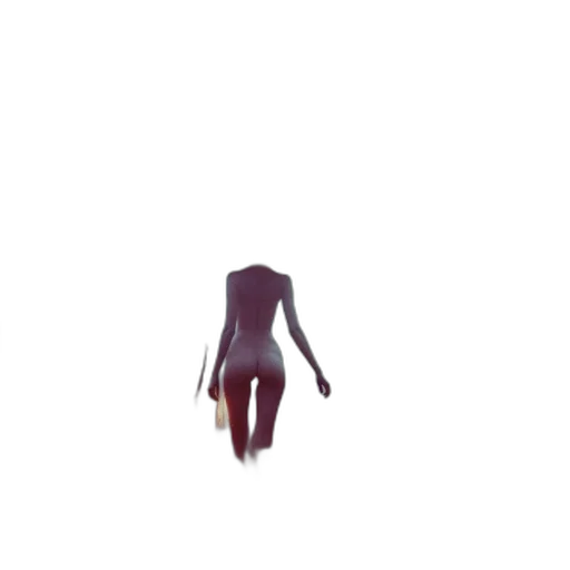 creature, dress, robot, jacket, 3d render, concept art, pixel art, vaporwave transparent PNG cut-out