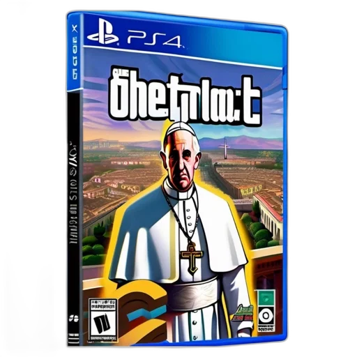 concept art, video, game, cover, papist, playstation, features, stylized transparent PNG cut-out