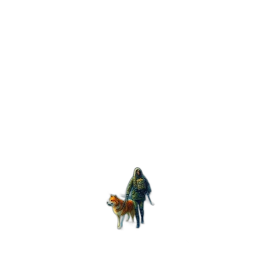 creature, animal, dragon, robot, pixel art, concept art, 3d render, fantasy art transparent PNG cut-out