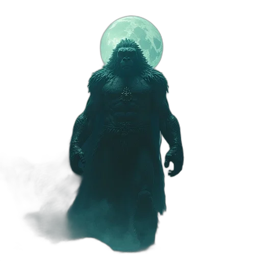 creature, mask, staff, robot transparent PNG cut-out