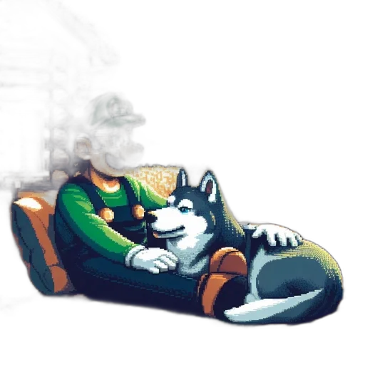 car, furniture, mask, animal, watercolor, concept art, pixel art, fantasy art transparent PNG cut-out