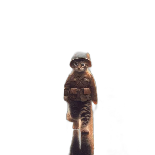 staff, robot, bottle, jacket, 3d render, pixel art, concept art, watercolor transparent PNG cut-out